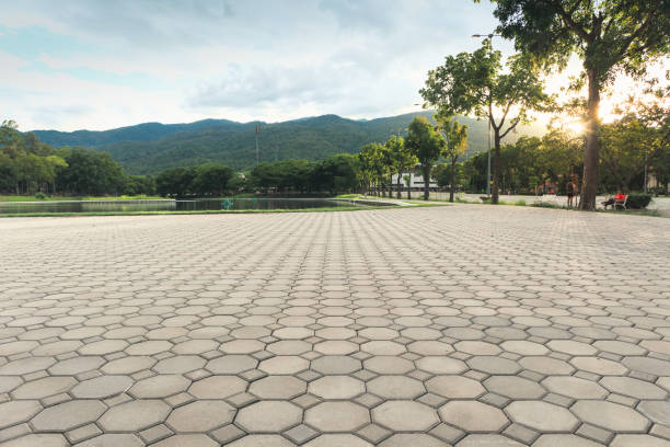 Permeable Paver Driveway in Montgomery, IL
